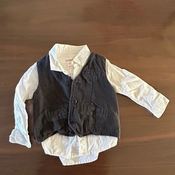 Baby vest and shirt combo - Picture 1 of 4